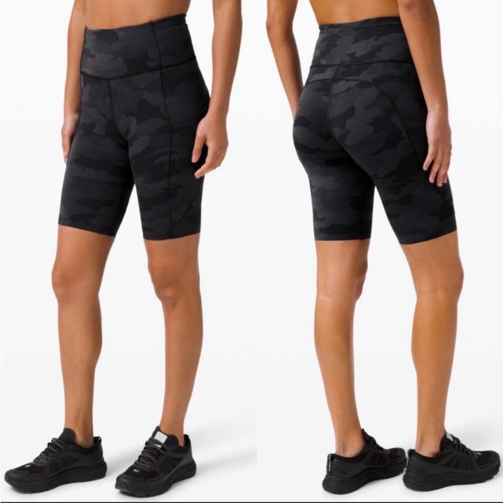 Lululemon Fast and Free High-Rise Shorts 10 inch